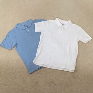 LOT OF TWO YOUTH OLD NAVY POLO TOPS